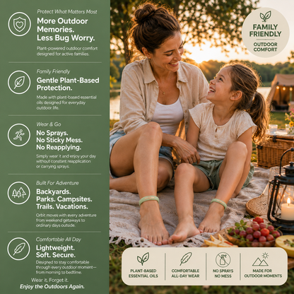 Arvelo Orbit™ Mosquito/Tick Repellent Ankle Band